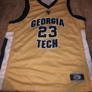 Georgia Tech Yellowjackets Jersey Basketball NCAA